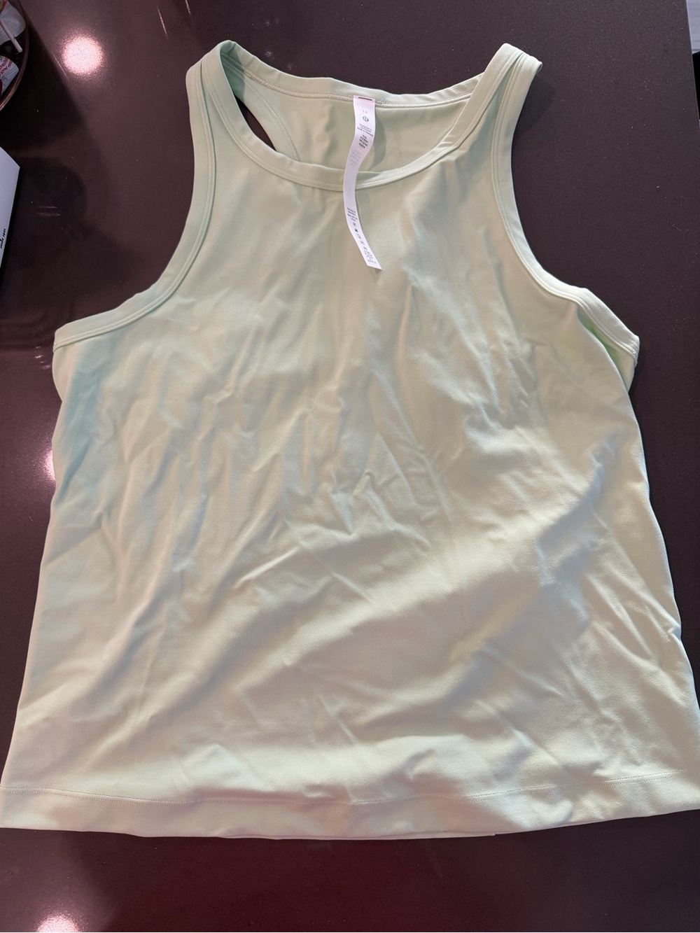 Light Green lululemon Align Waist-length Racerback
